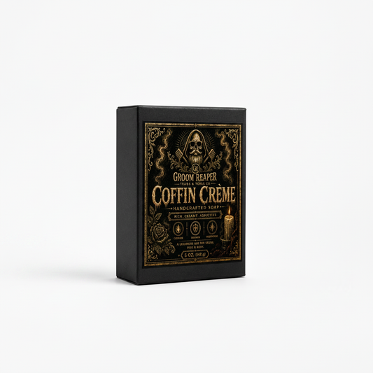 Coffin Crème Soap Box - Smaller