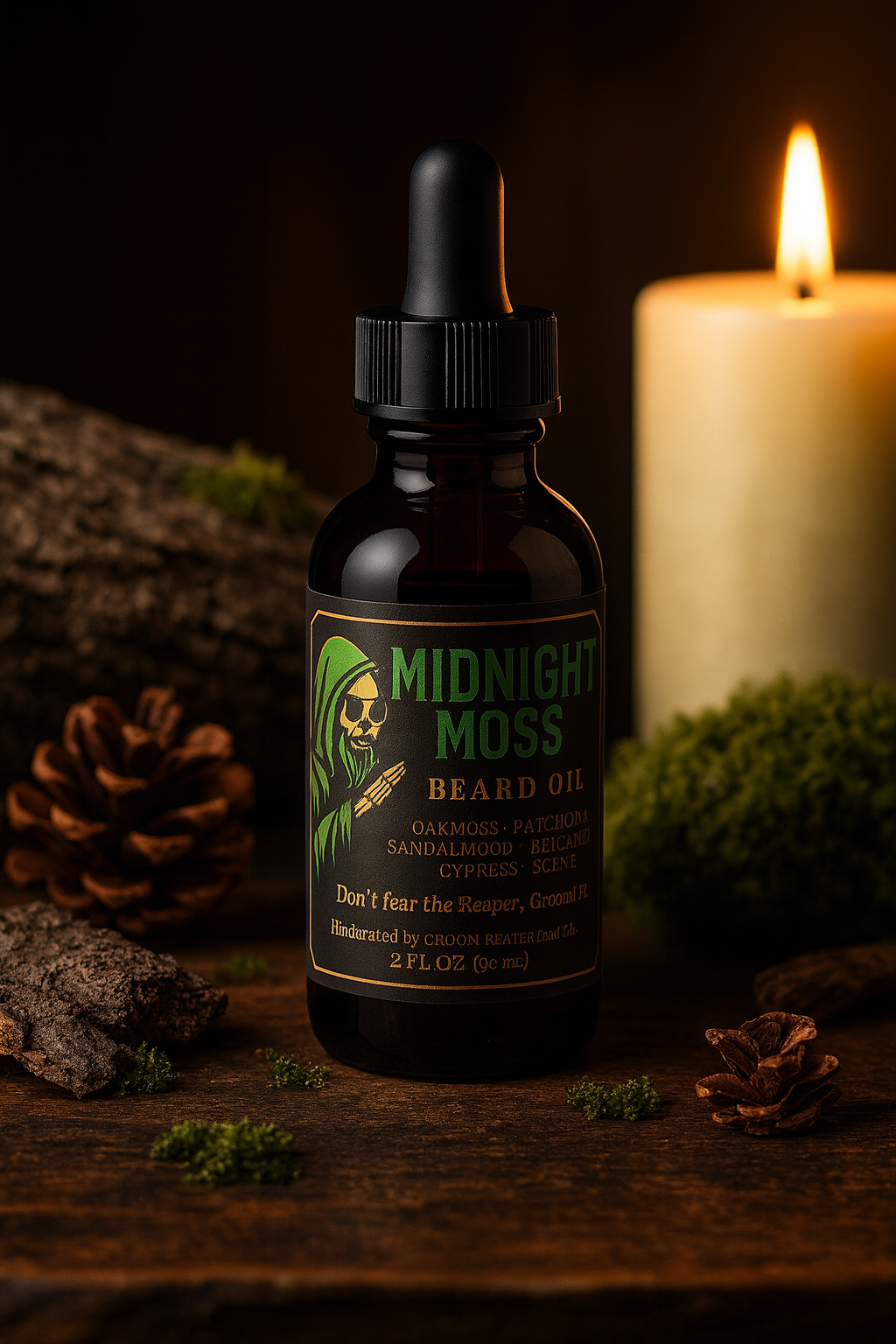 Midnight Moss Beard Oil product details and specifications